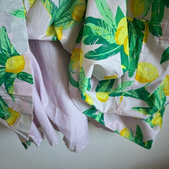 J. Crew Factory Squareneck Lemon Midi Dress Size: 6, NWT - Picture 10 of 13